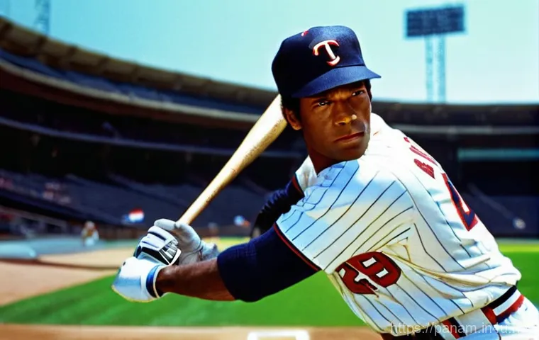 로드 카레스와 파나마 야구 - **A young Rod Carew playing baseball in Panama.** The image depicts a lean boy, approximately 10-12 ...