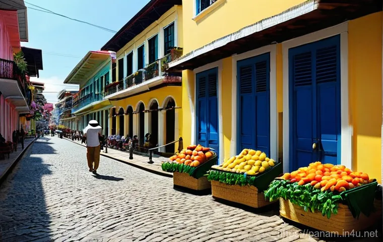 파나마의 지역별 기후 - **Lush Caribbean Coast of Bocas del Toro**
    "A vibrant, eye-level shot capturing the dense tropic...